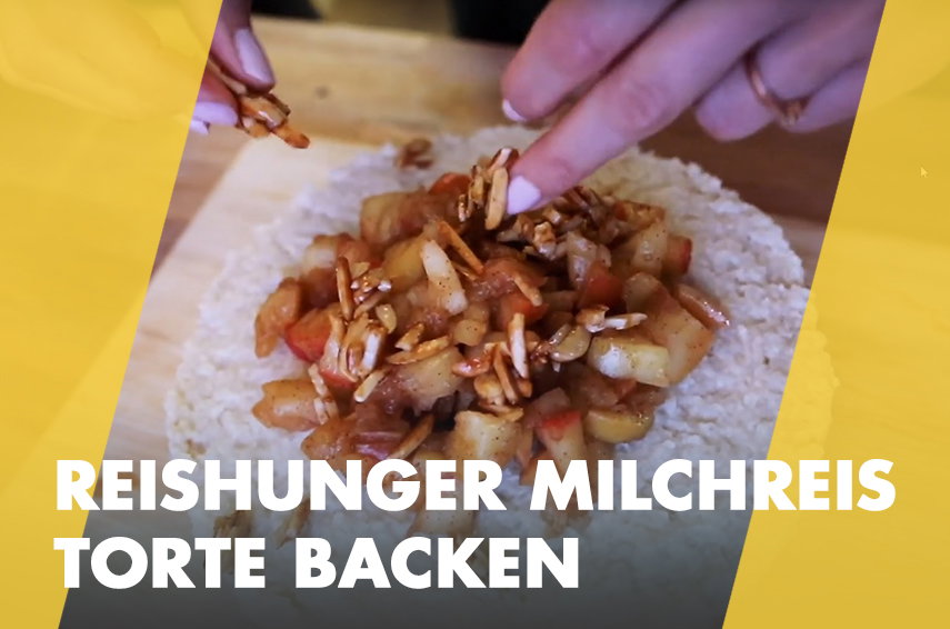 Reishunger Milchreis Torte backen - beeindruckend lecker